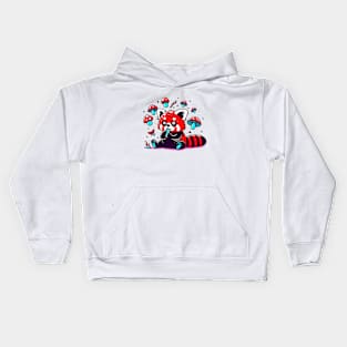 Red Panda Kids Hoodie